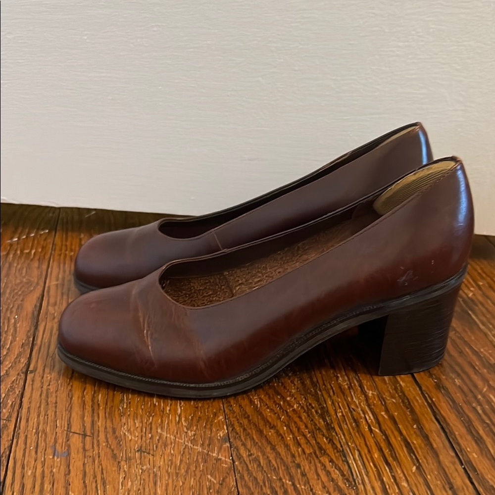 G.H. Bass & Co. Rich Brown Women's Heels